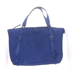 Urban Expressions Blue Vegan Leather Purse